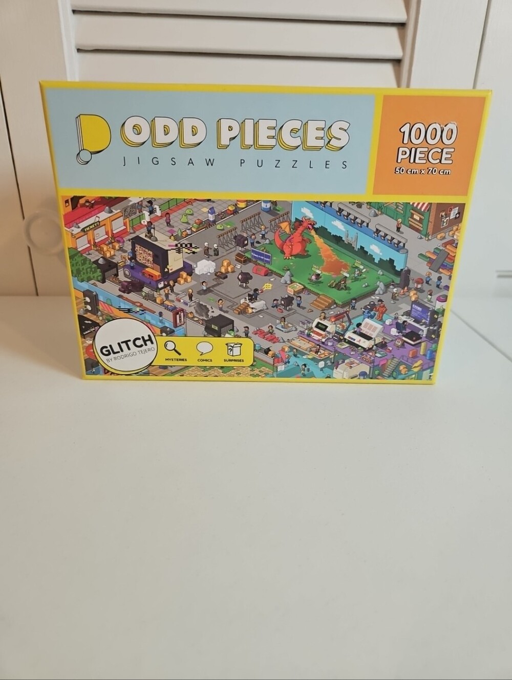 Odd Pieces  - GLITCH - Mystery Comics Jigsaw Puzz1e 1000 pieces -